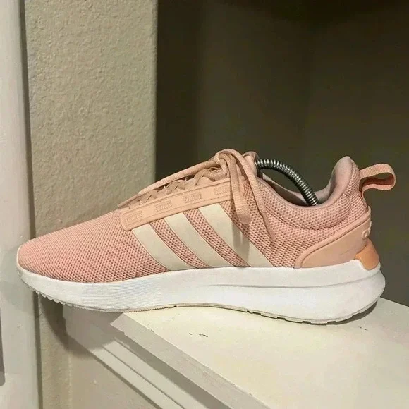 adidas Women's Racer TR21 Trail Running Shoe H00649 Pink/White Size 10 - Picture 4 of 10